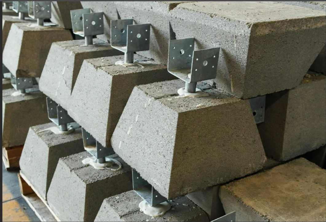 concrete piers