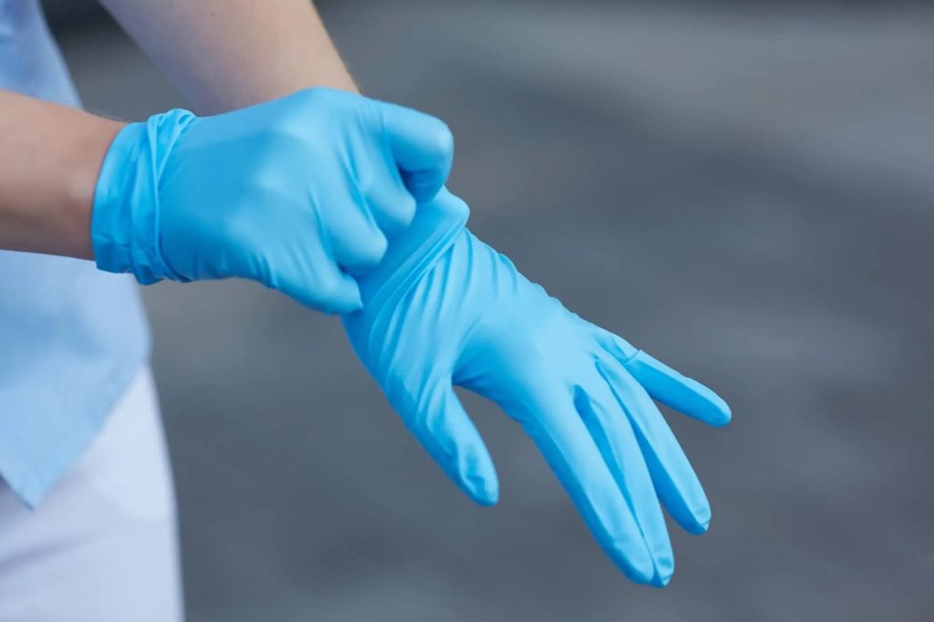 nitrile gloves bulk