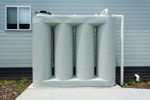 Water tanks in Rouse Hill