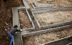 Concrete footings