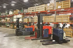 battery-electric forklift