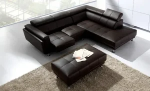 leather corner lounge