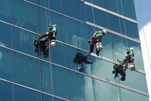 Rope access cleaning services