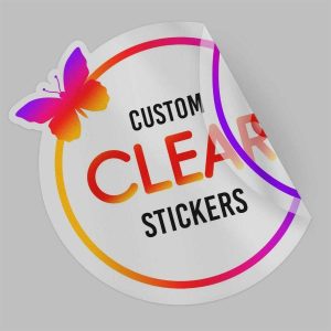 transparent stickers