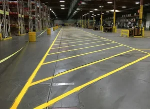 warehouse line marking