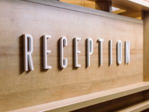 Reception signs