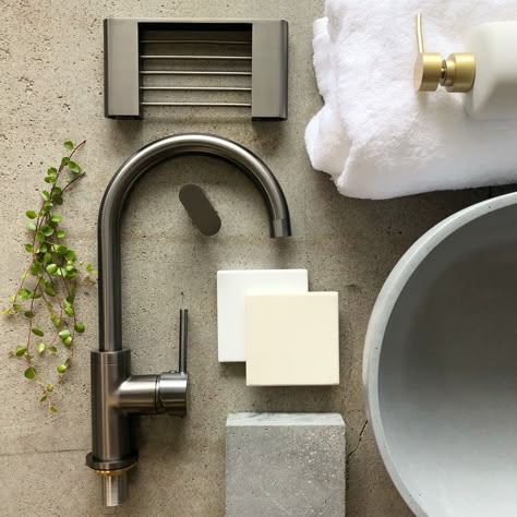 Gunmetal Bathroom Products