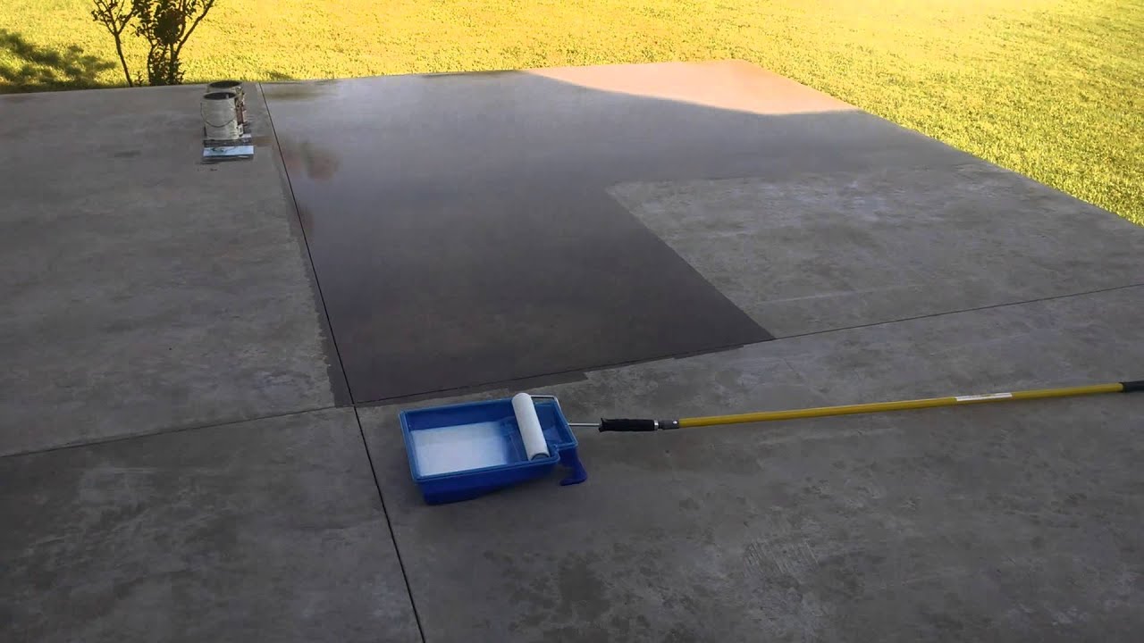 colored concrete sealer