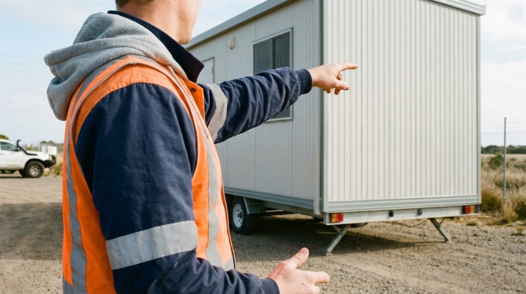 Mobile site sheds for rent